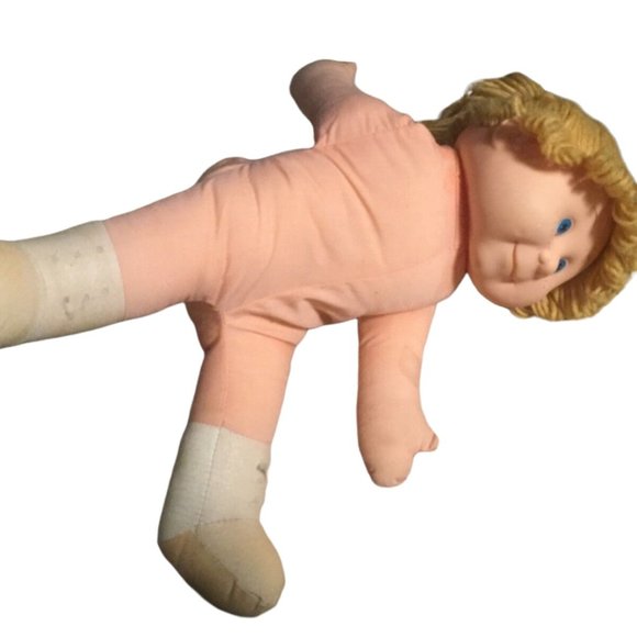 Blue Box Plush Doll by Toy Factory LTD. 1983 vintage - Picture 7 of 16